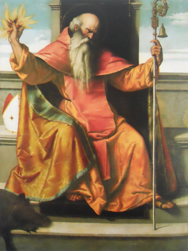 Saint Antoine Abbé - Alessandro Bonvicino