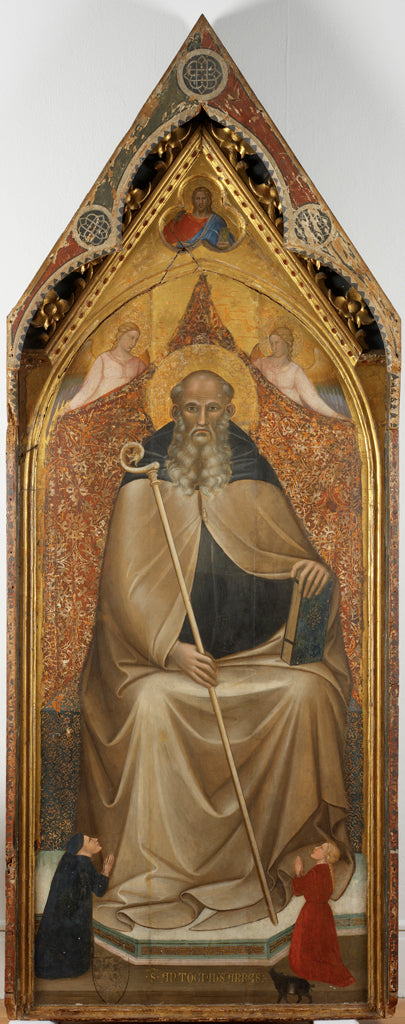 Saint Antoine abbé intronisé - Spinello Aretino - Alpha Reproduction