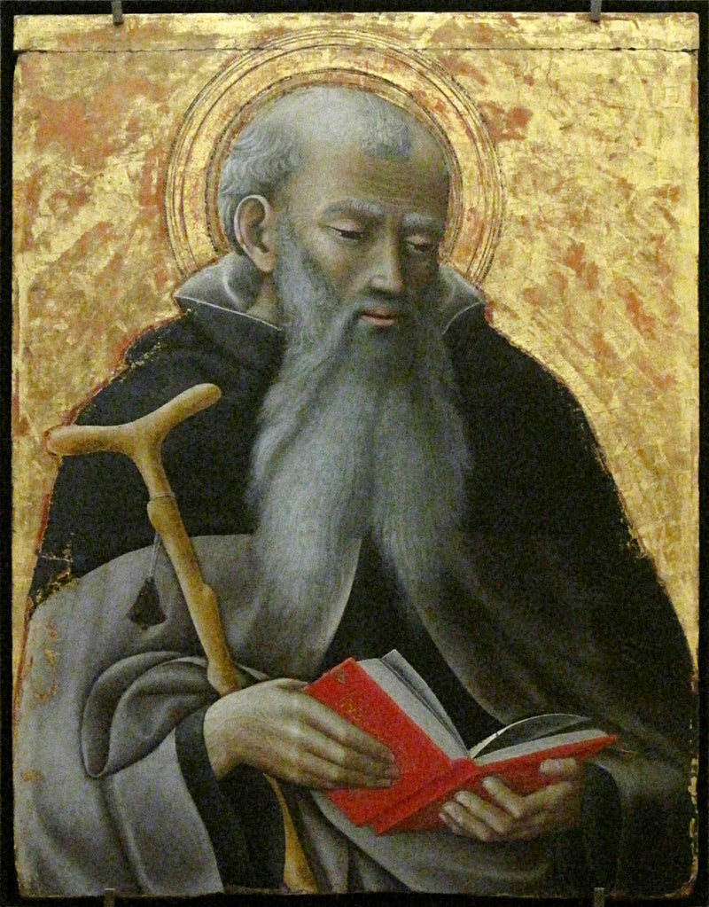 Saint Antoine abbé - Master of the Osservanza