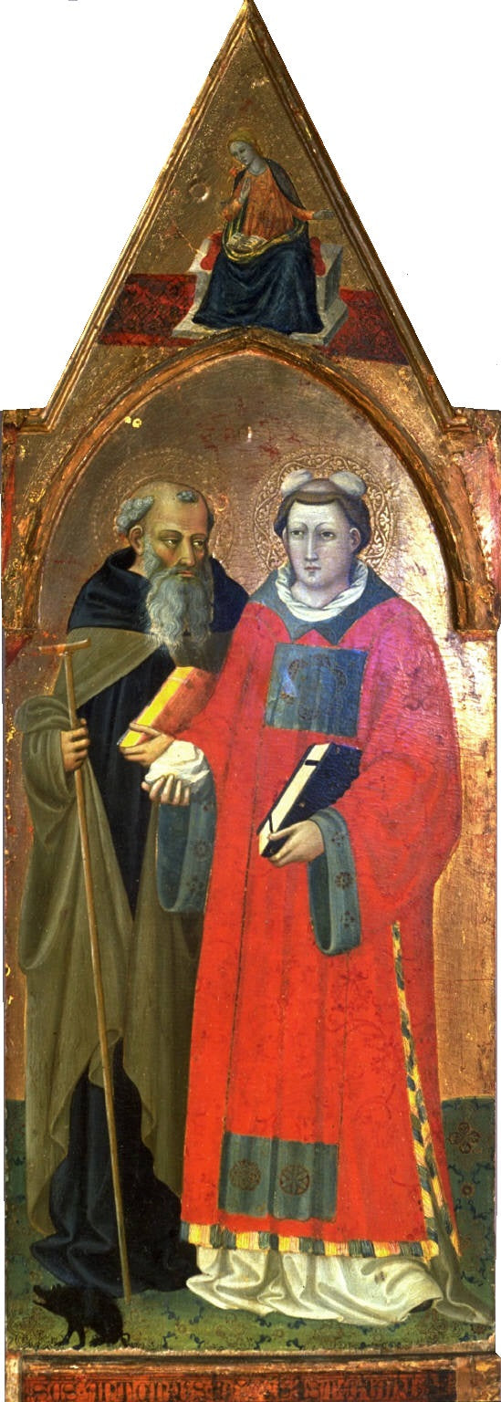 Saint-Antoine et Saint-Étienne - Bicci di Lorenzo - Alpha Reproduction