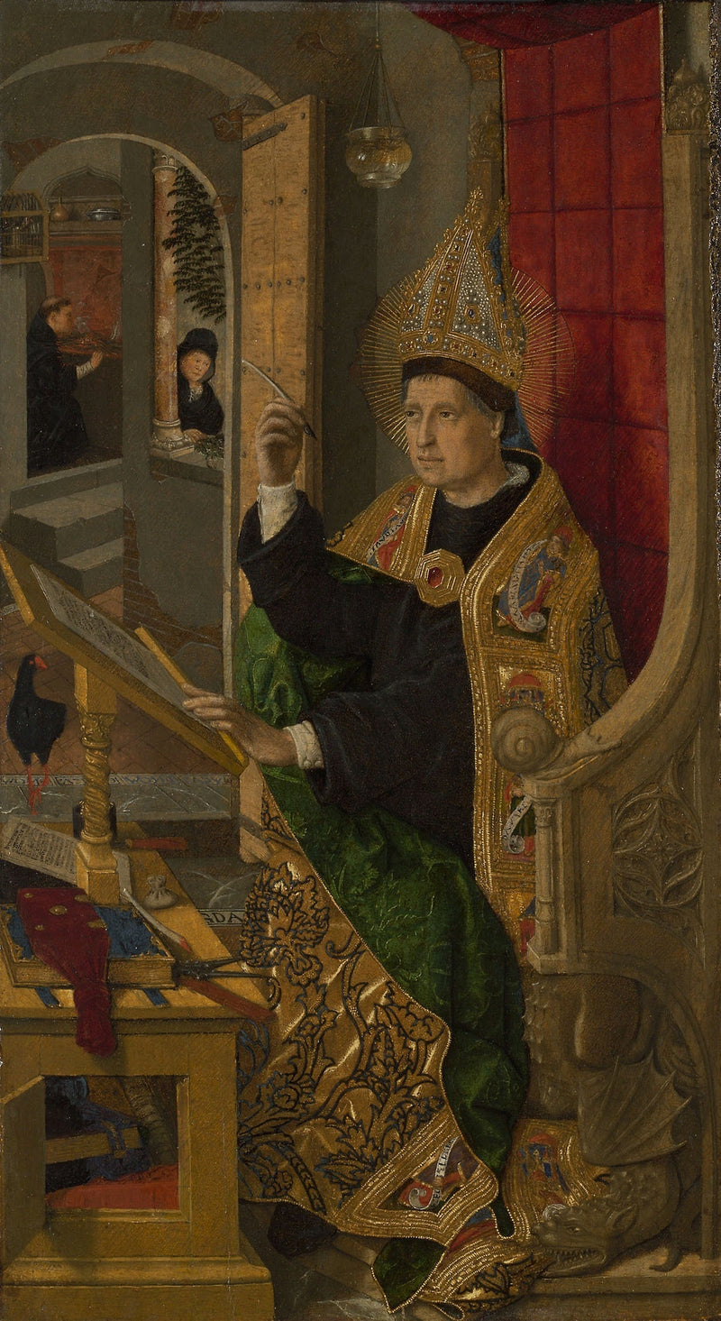 Saint Augustin - Bartolomé Bermejo