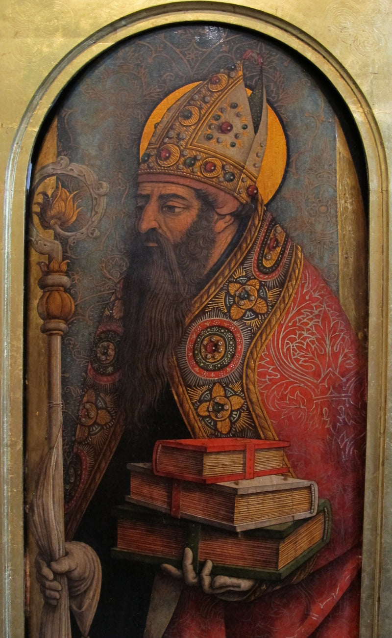 Saint Augustin - Carlo Crivelli