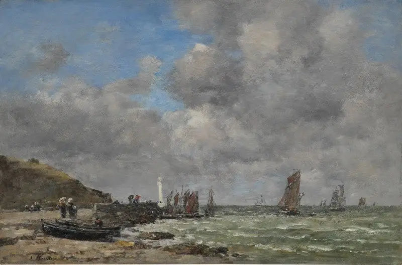 Saint-Brieuc, bords du Légué - Eugène Boudin