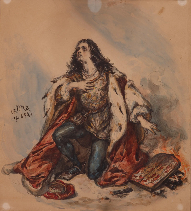 Saint Casimir - Prince héritier polonais - Jan Matejko