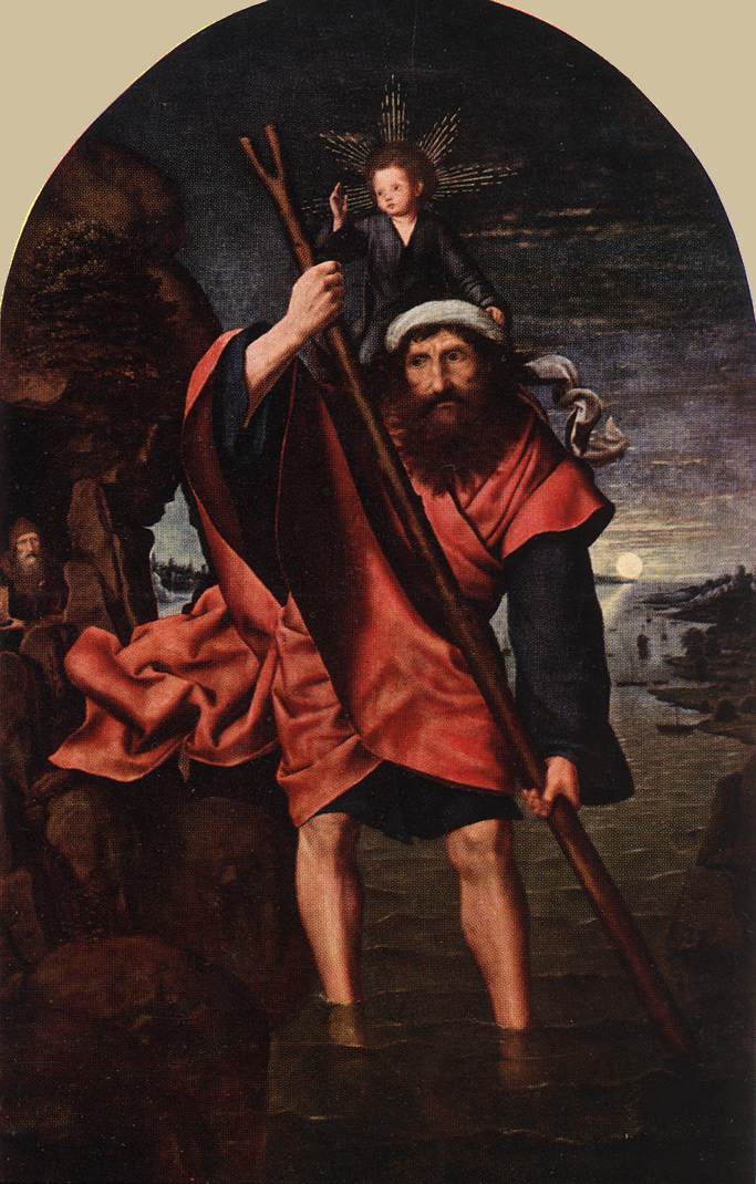 Saint Christophe - Quentin Metsys
