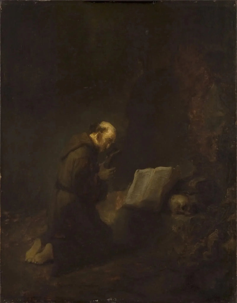 Saint François d'Assise en prière - Rembrandt