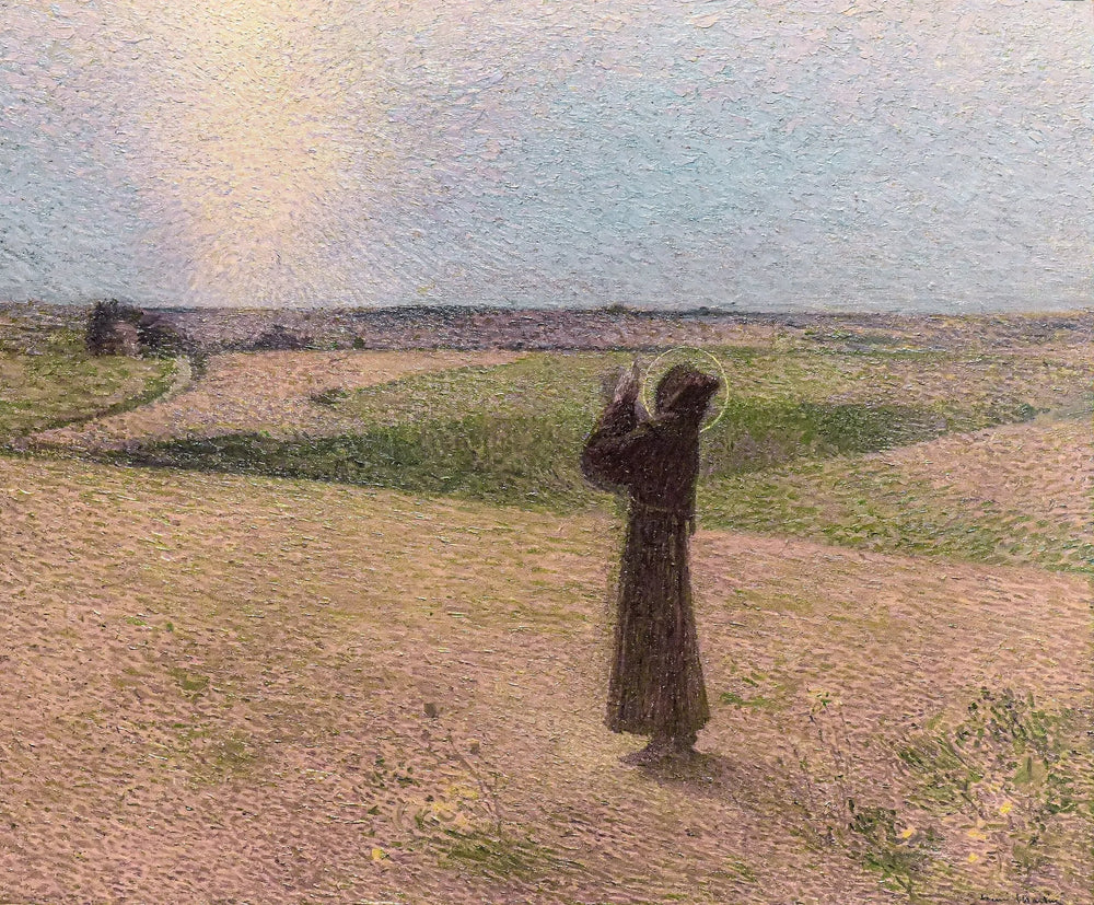Saint François d'Assise - Henri-Jean Guillaume Martin image 1 reproduction artisanale de tableau
