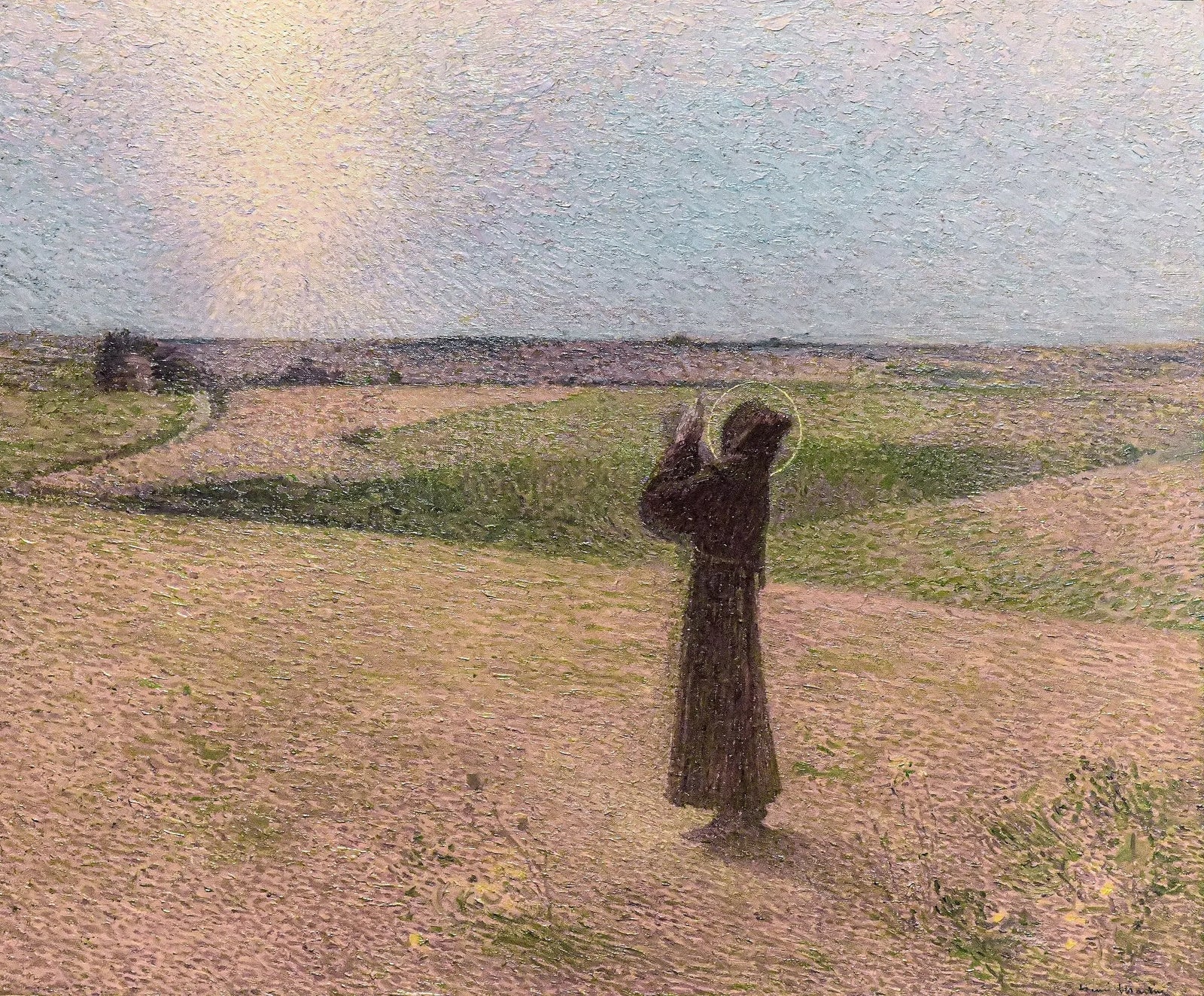 Saint François d'Assise - Henri-Jean Guillaume Martin image 1 reproduction artisanale de tableau