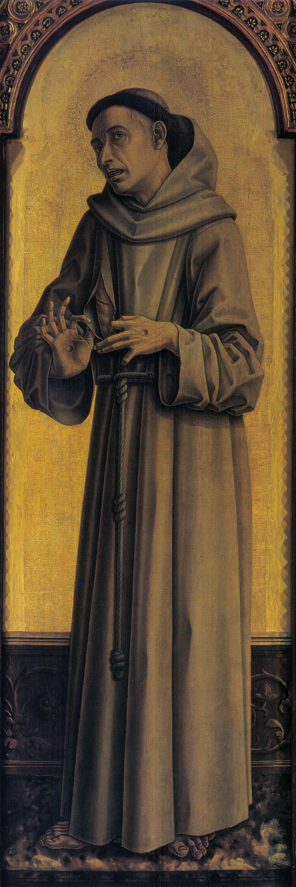 Saint François d'Assise - Carlo Crivelli