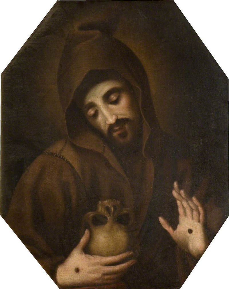 Saint François méditant sur la mort - Francisco Ribalta