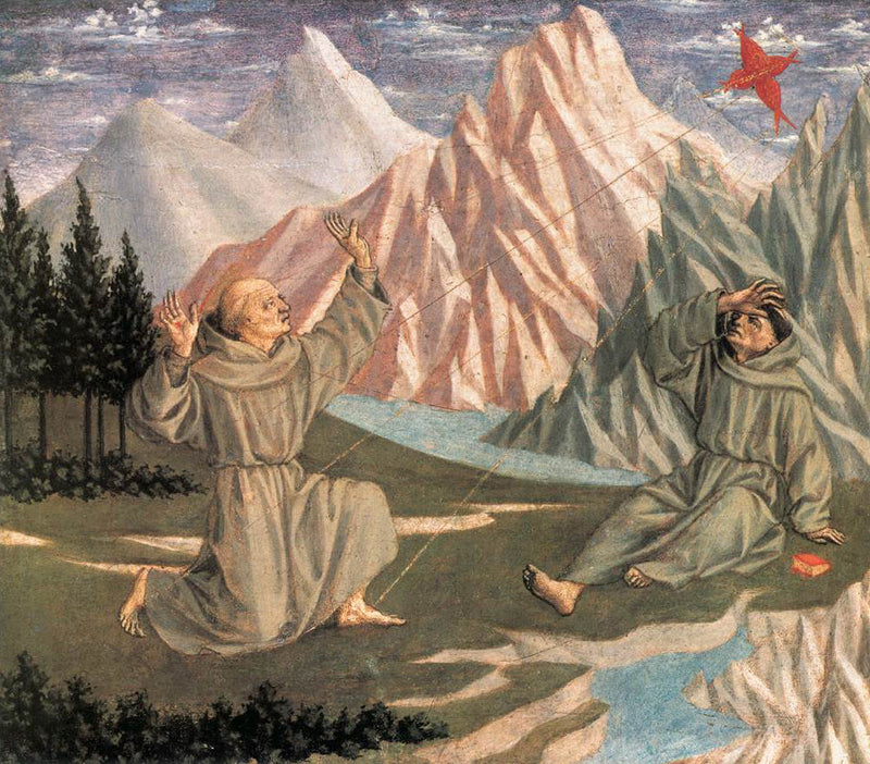 Saint François recevant les stigmates - Domenico Veneziano