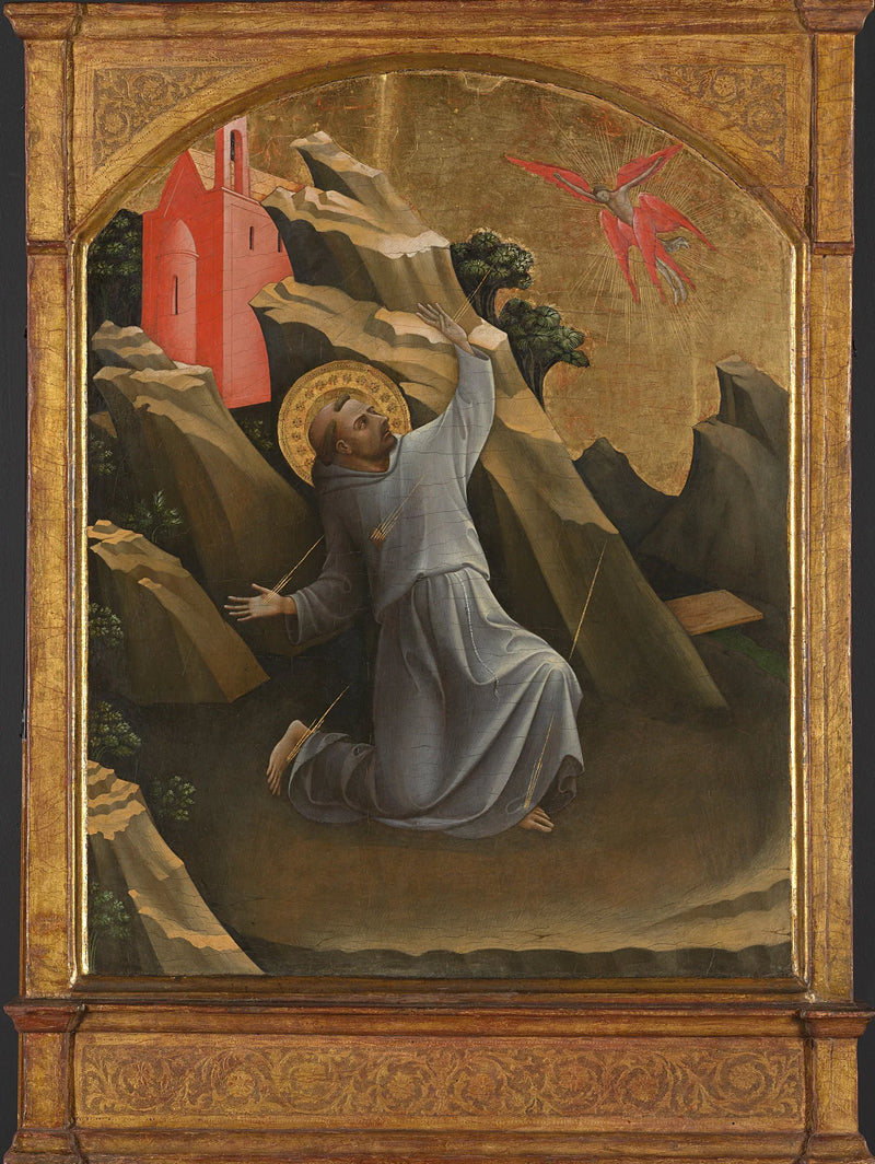 Saint François recevant les stigmates - Lorenzo Monaco