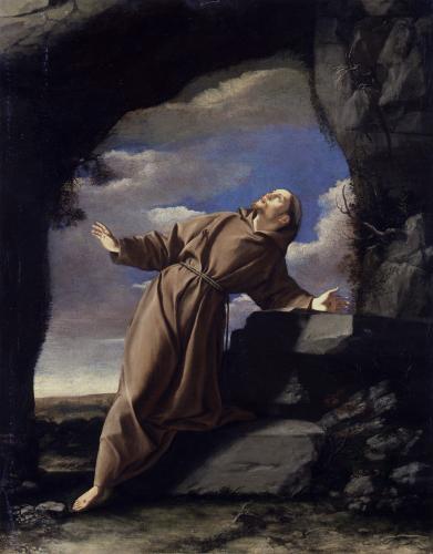 Saint François recevant les stigmates - Orazio Gentileschi