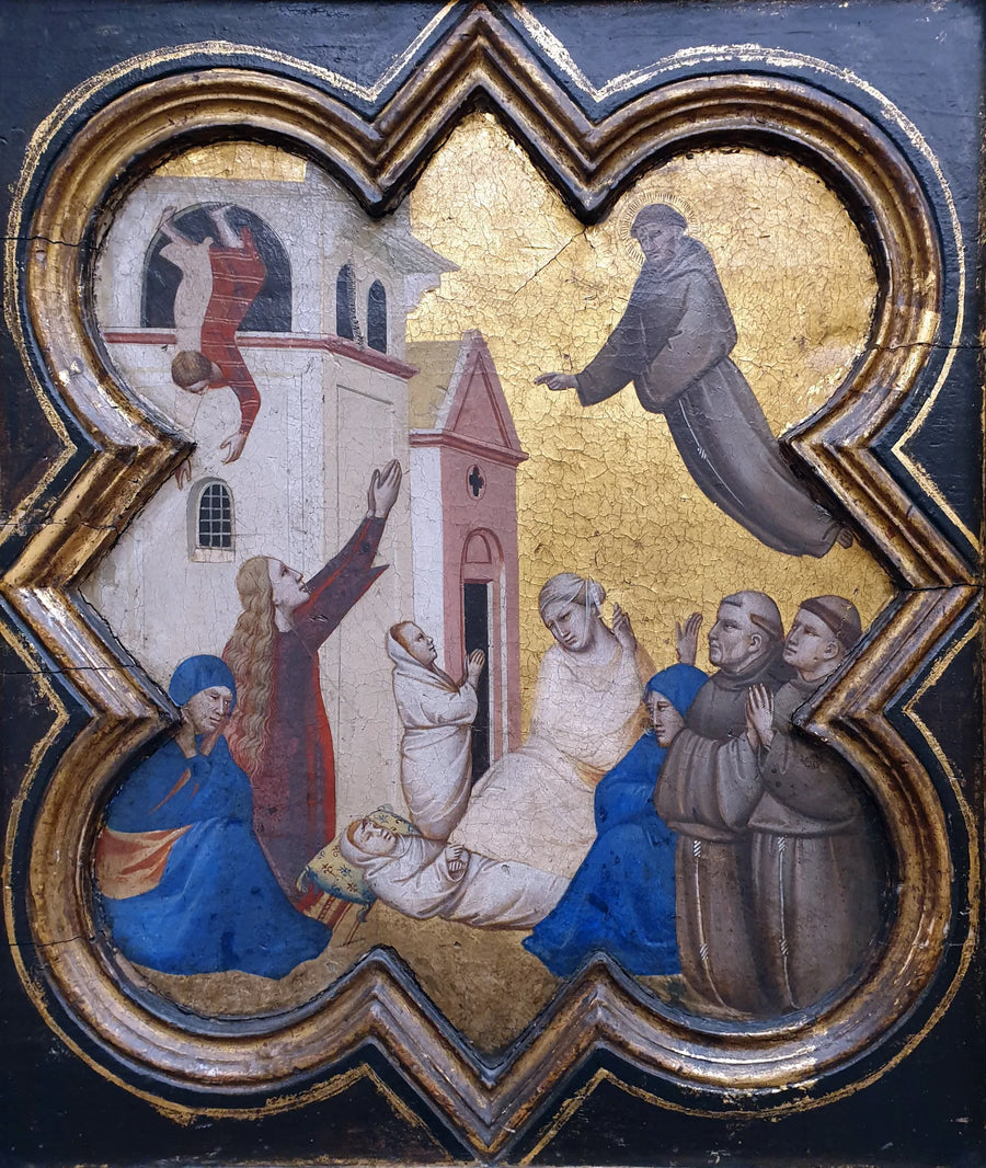 Saint François ressuscite un enfant - Taddeo Gaddi