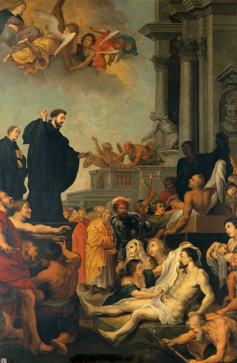 Saint François Xavier prédication et guérison - Peter Paul Rubens