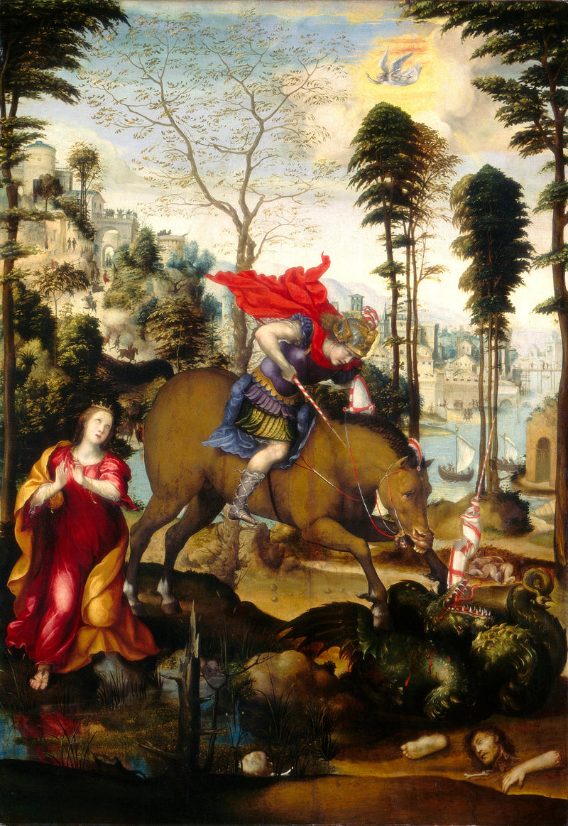 Saint Georges et le Dragon - Il Sodoma (Giovanni Antonio Bazzi)