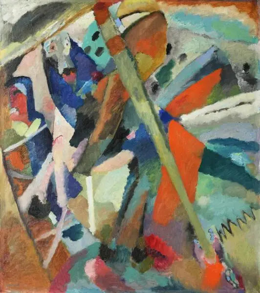 Saint Georges (II) - Vassily Kandinsky