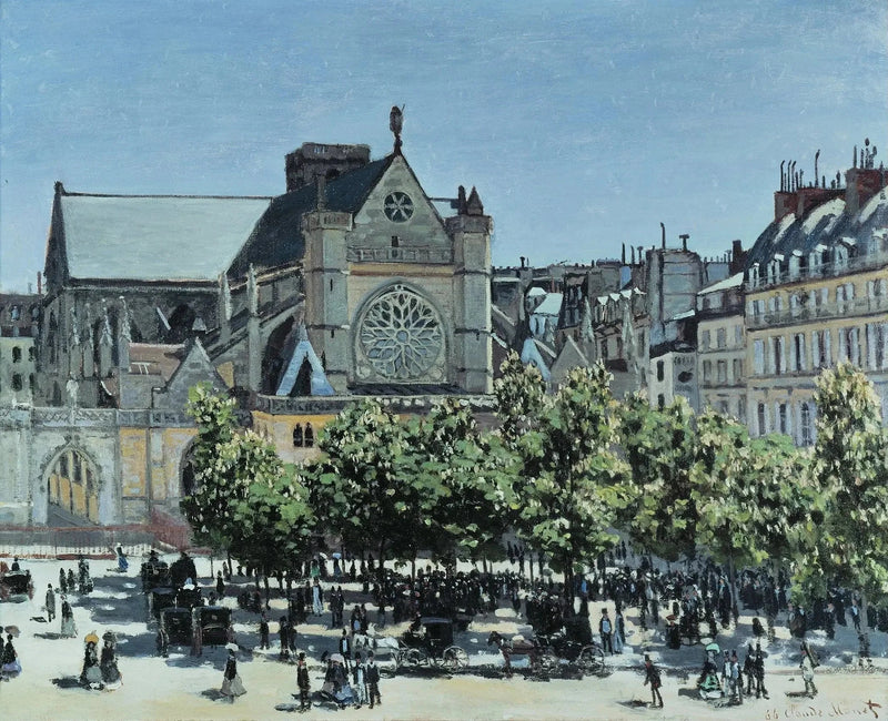 Saint-Germain-l’Auxerrois W84 – Claude Monet
