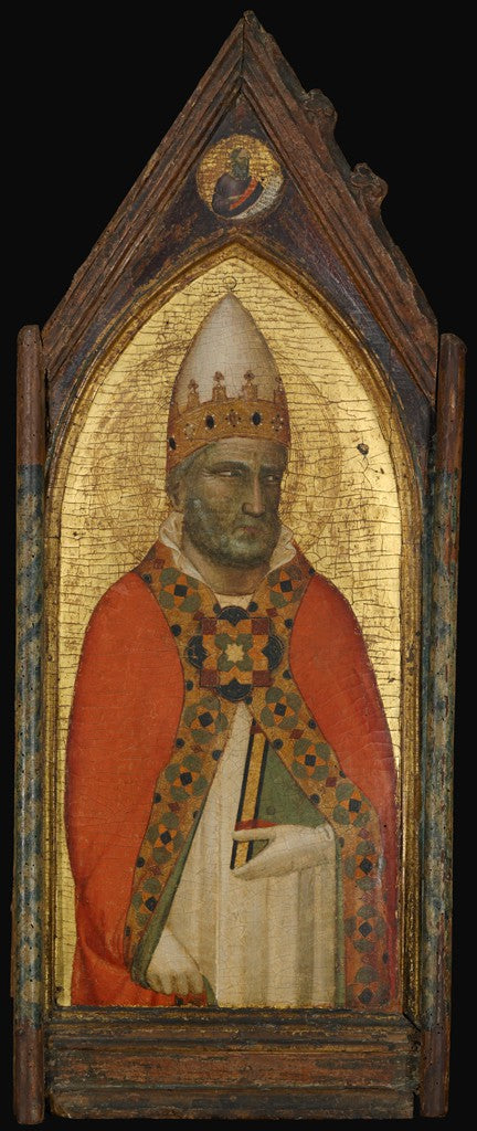 Saint Grégoire le Grand (à son apogée : un prophète) - Bernardo Daddi