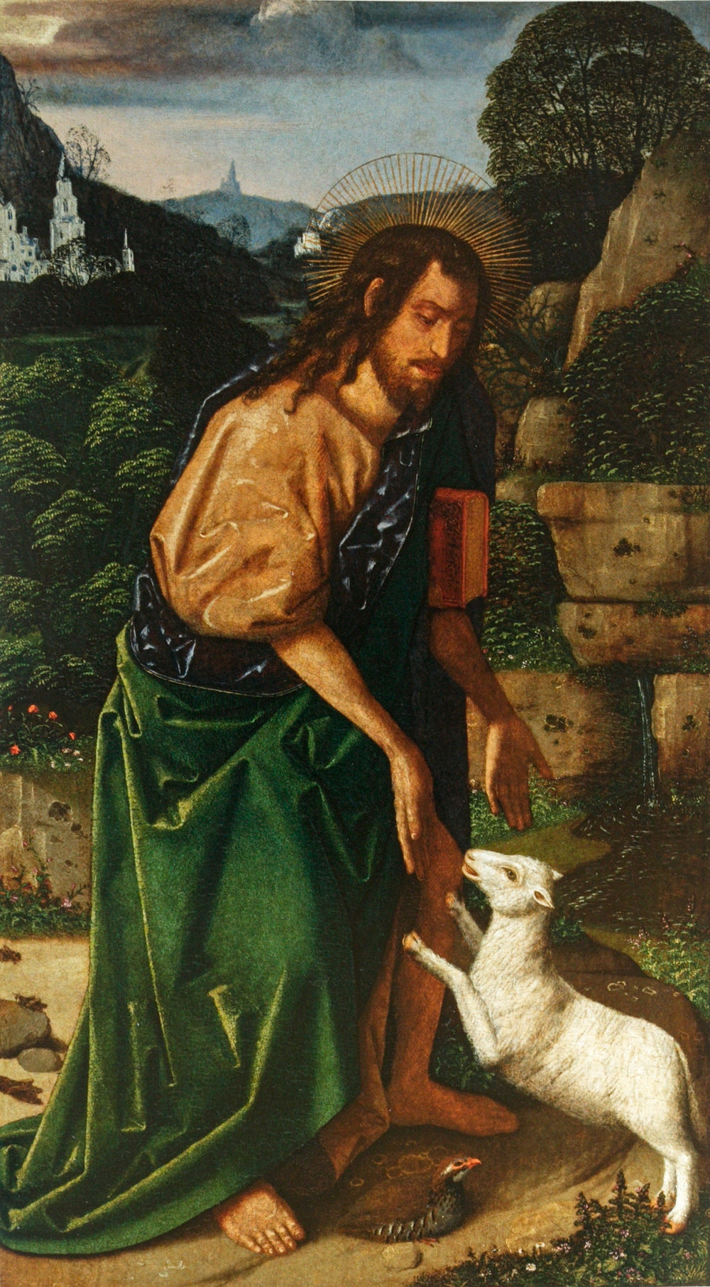 Saint Jean-Baptiste - Bartolomé Bermejo - Alpha Reproduction