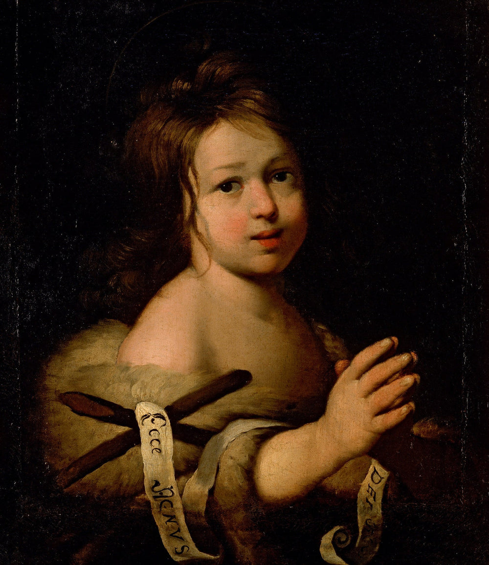 Saint Jean-Baptiste - Bernardo Strozzi image 1 copie de tableau peinte à la main