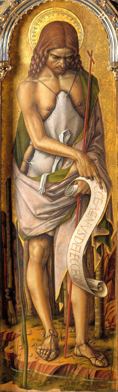 Saint Jean-Baptiste - Carlo Crivelli