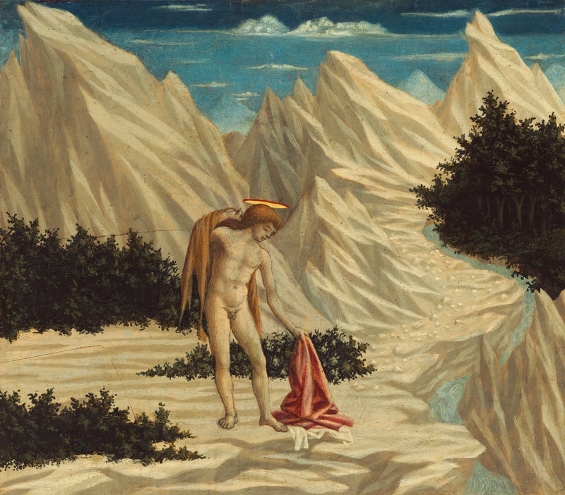Saint Jean-Baptiste dans le désert - Domenico Veneziano
