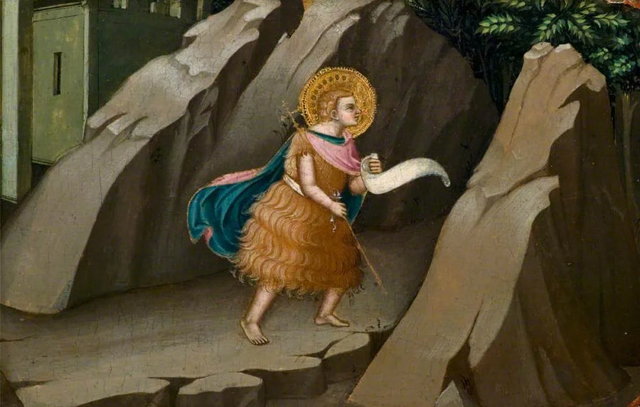 Saint Jean-Baptiste entrant dans le désert - Lorenzo Monaco