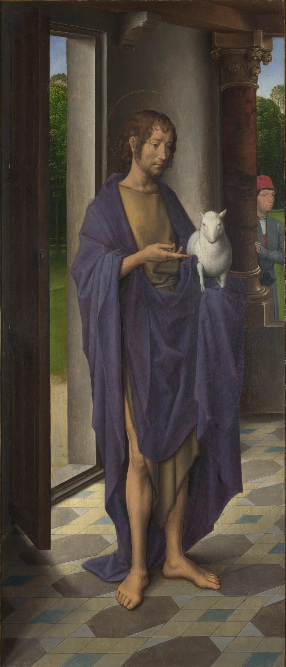 Saint Jean-Baptiste - Hans Memling image 1 reproduction artisanale de tableau
