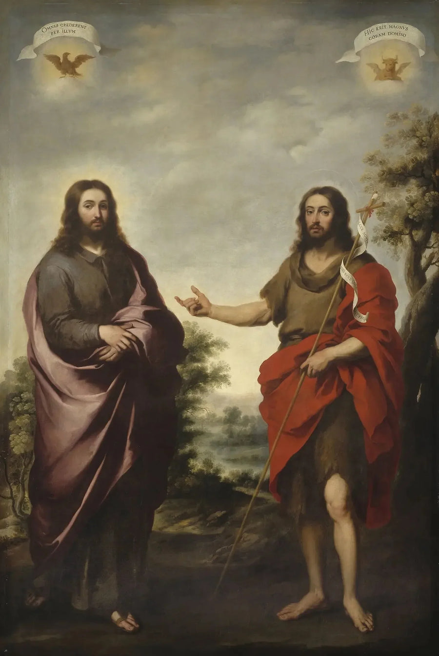 Saint Jean-Baptiste montrant le Christ - Bartolomé Esteban Murillo