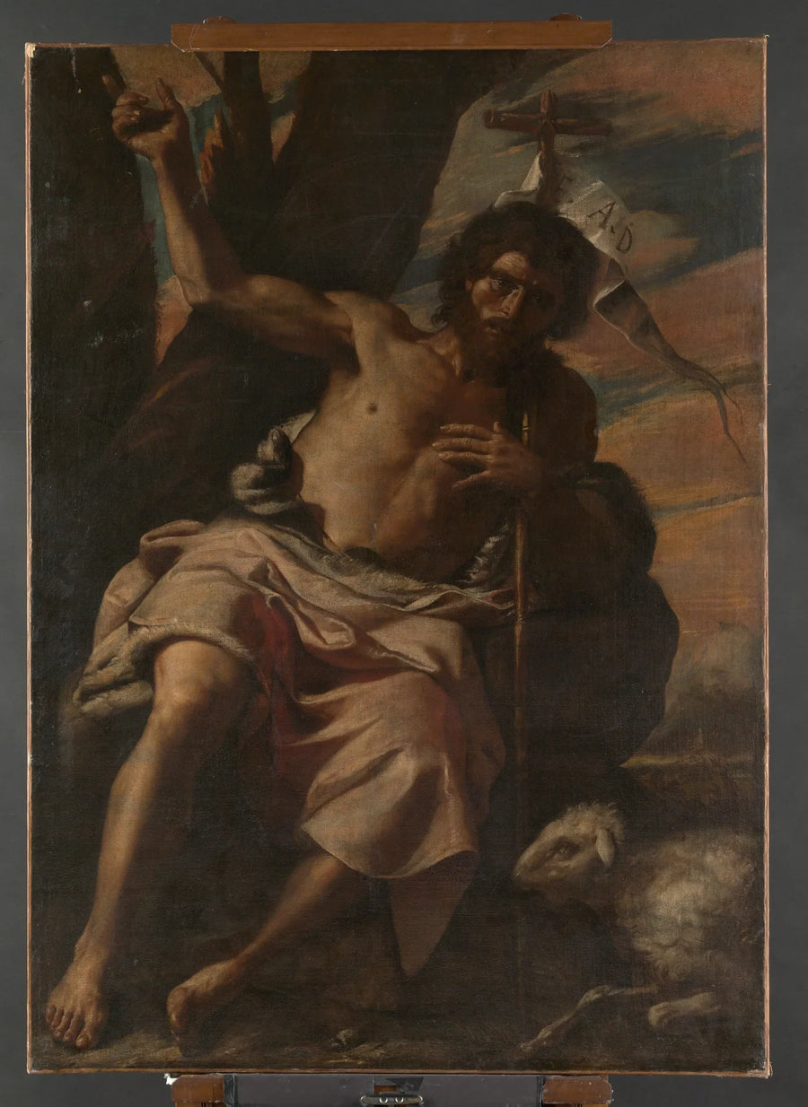 Saint Jean-Baptiste prêchant - Mattia Preti