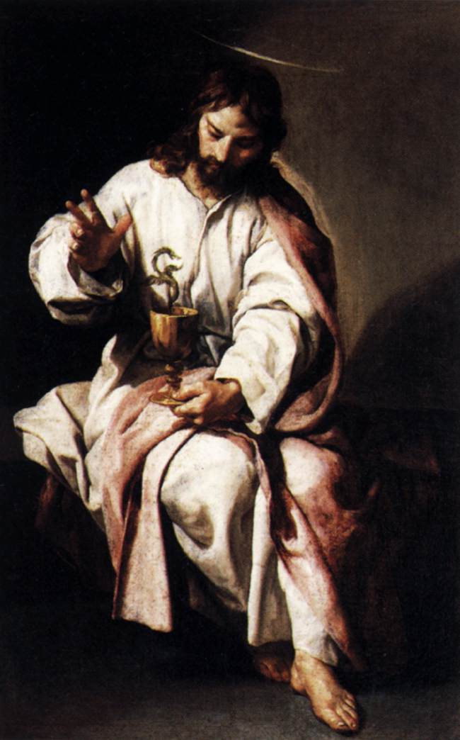 Saint Jean l'Évangéliste et la coupe empoisonnée - Alonso Cano