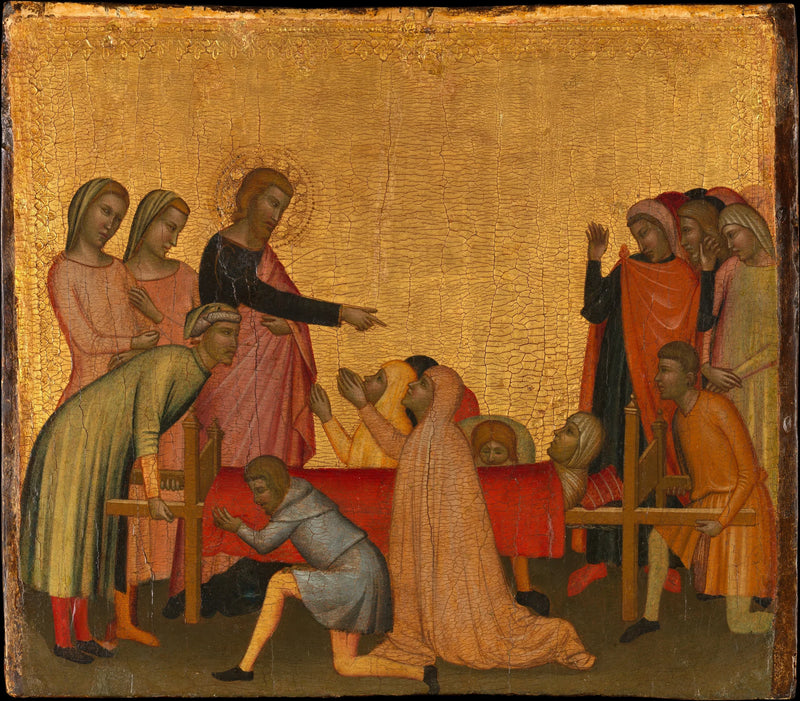 Saint Jean l'Évangéliste ressuscite Satheus - Francescuccio Ghissi