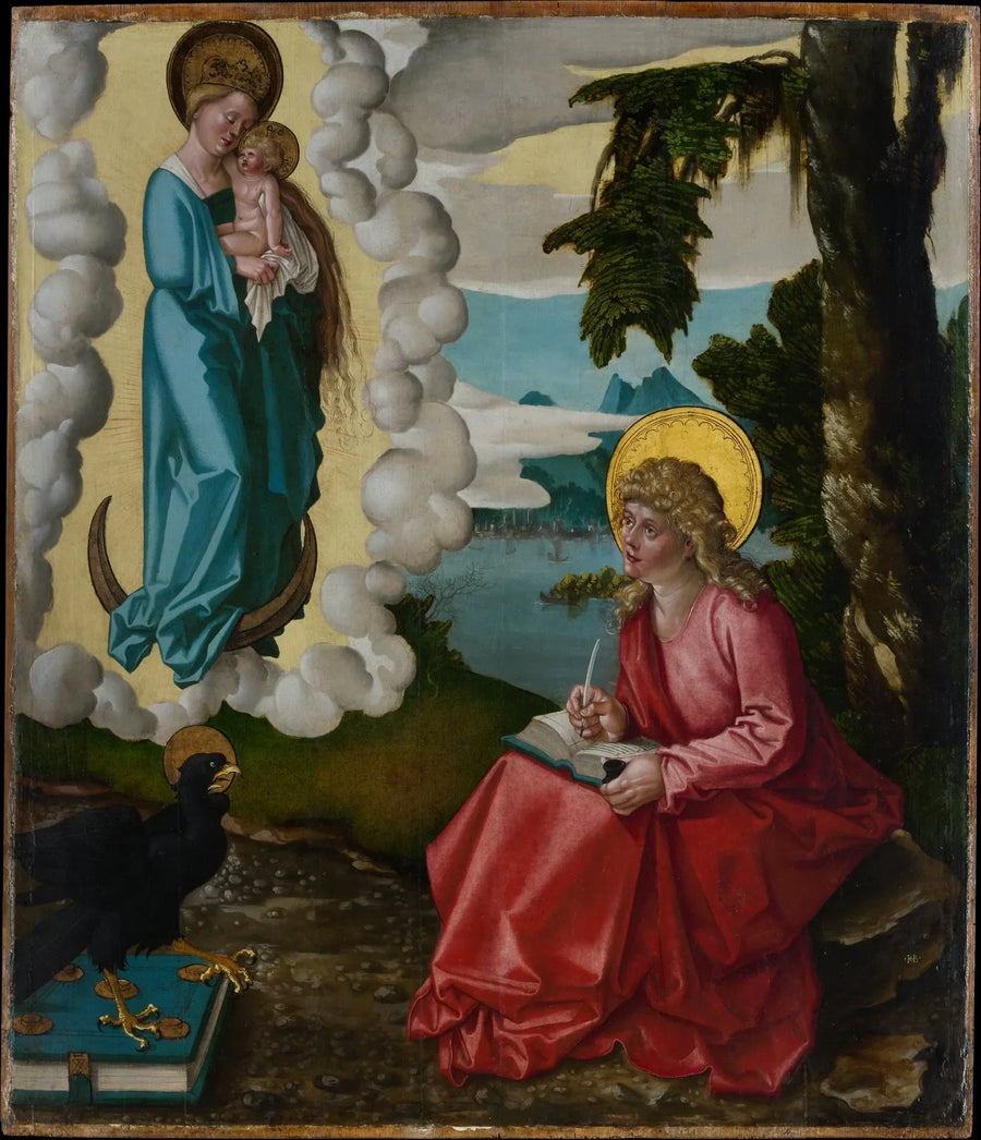 Saint Jean sur l'île de Patmos - Hans Baldung Grien