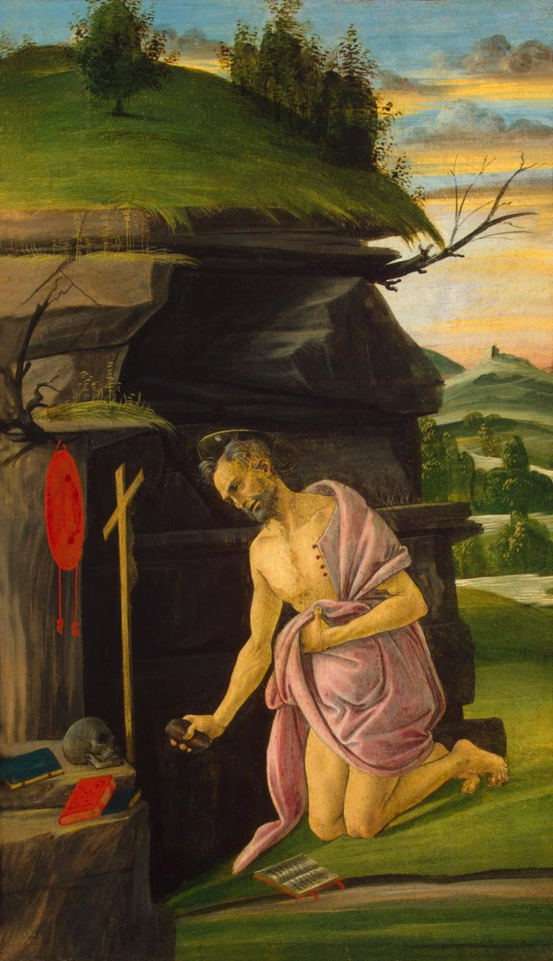 Saint Jérôme pénitent, vers 1498-1505 – Sandro Botticelli