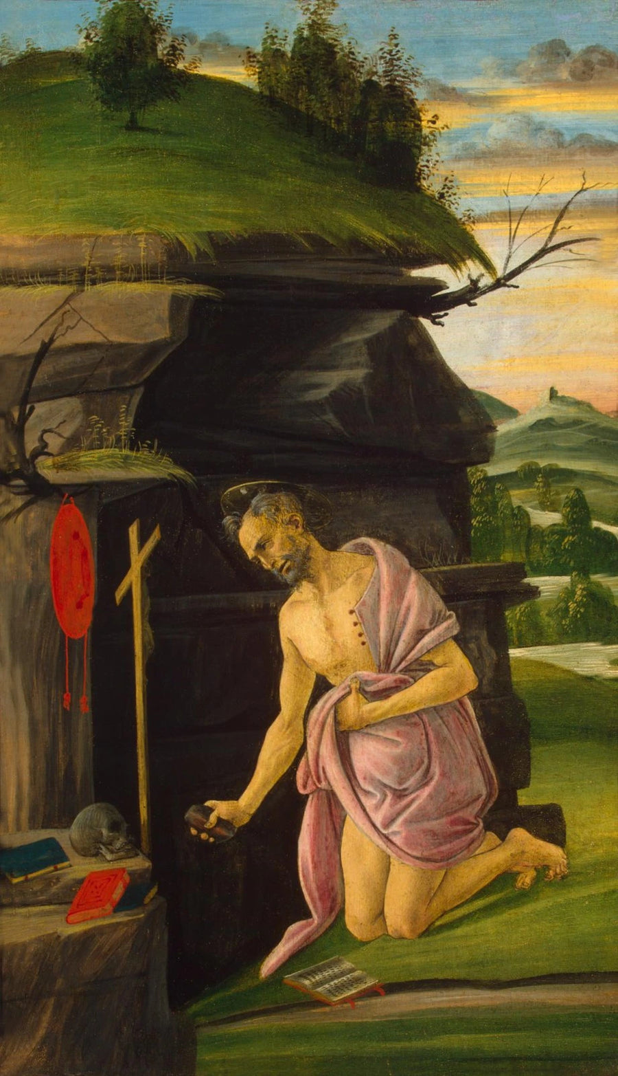 Saint Jérôme pénitent, vers 1498-1505 – Sandro Botticelli