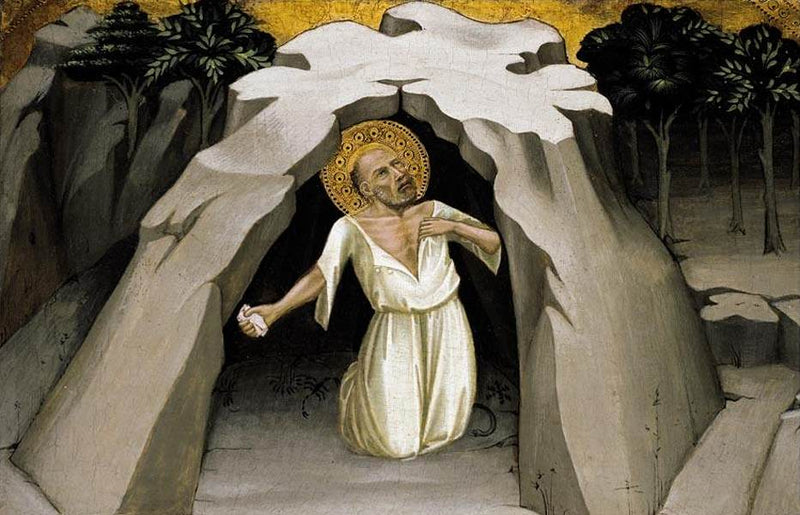 Saint Jérôme dans le désert - Lorenzo Monaco
