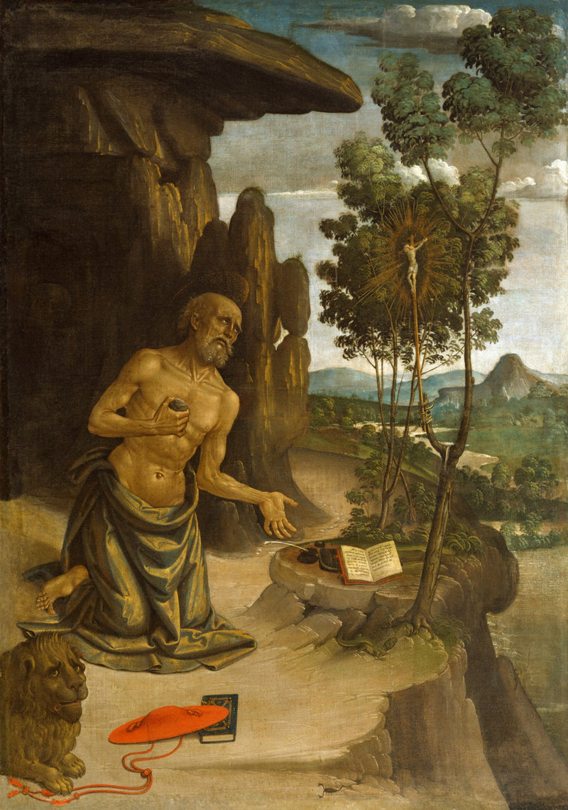 Saint Jérôme dans le désert - Pinturicchio