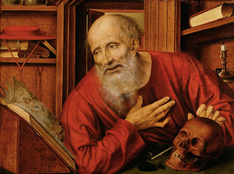 Saint Jérôme dans sa cellule - Quentin Metsys