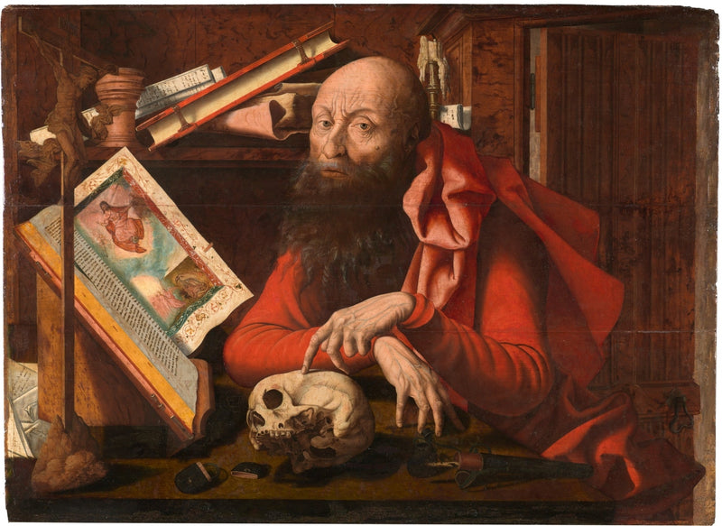 Saint Jérôme dans son cabinet de travail - Marinus van Reymerswale