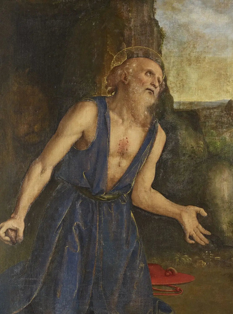 Saint Jérôme en pénitence - Pietro Perugino