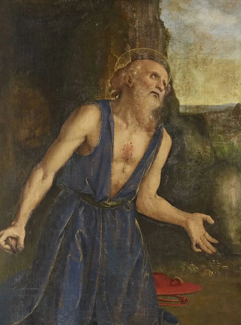 Saint Jérôme en pénitence - Pietro Perugino