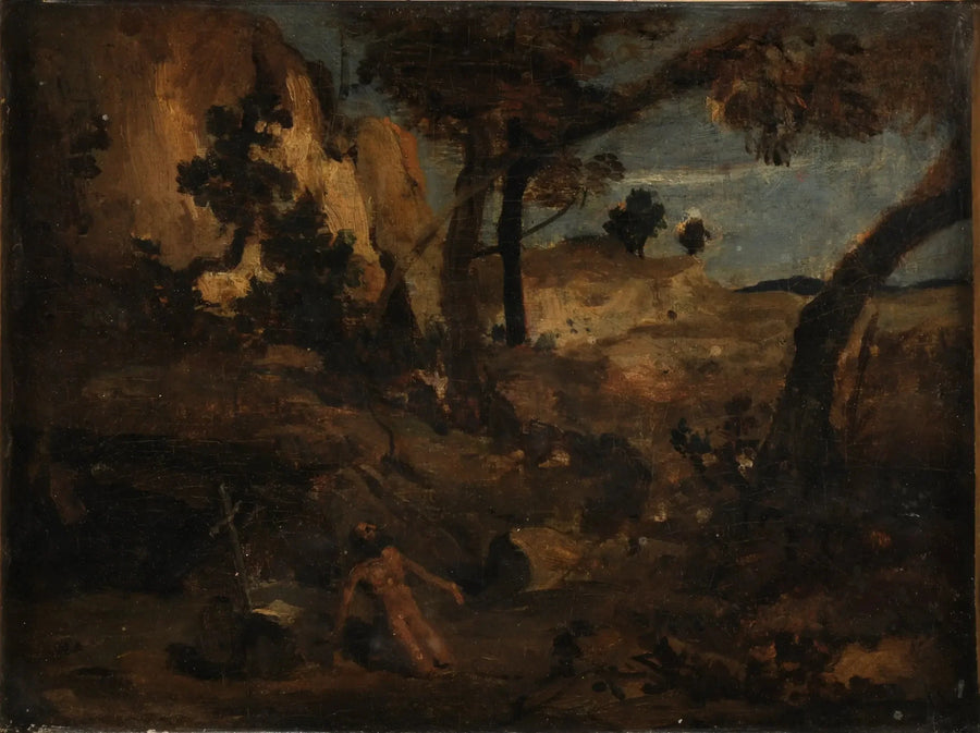 Saint Jérôme - Jean-Baptiste Camille Corot