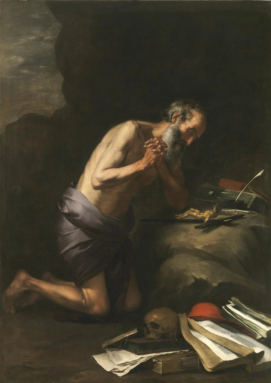 Saint Jérôme pénitent - Bartolomé Esteban Murillo