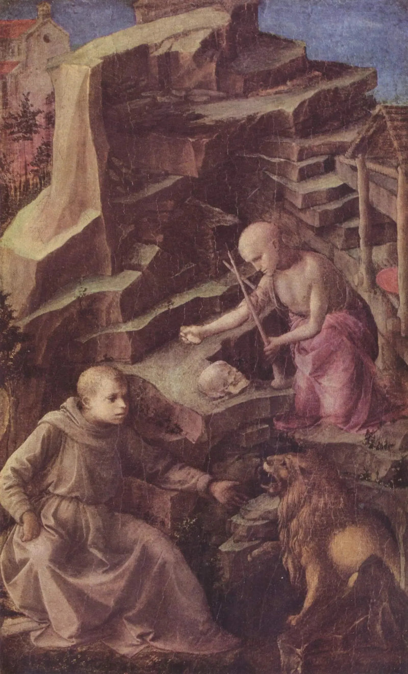 saint Jérôme pénitent - Fra Filippo Lippi