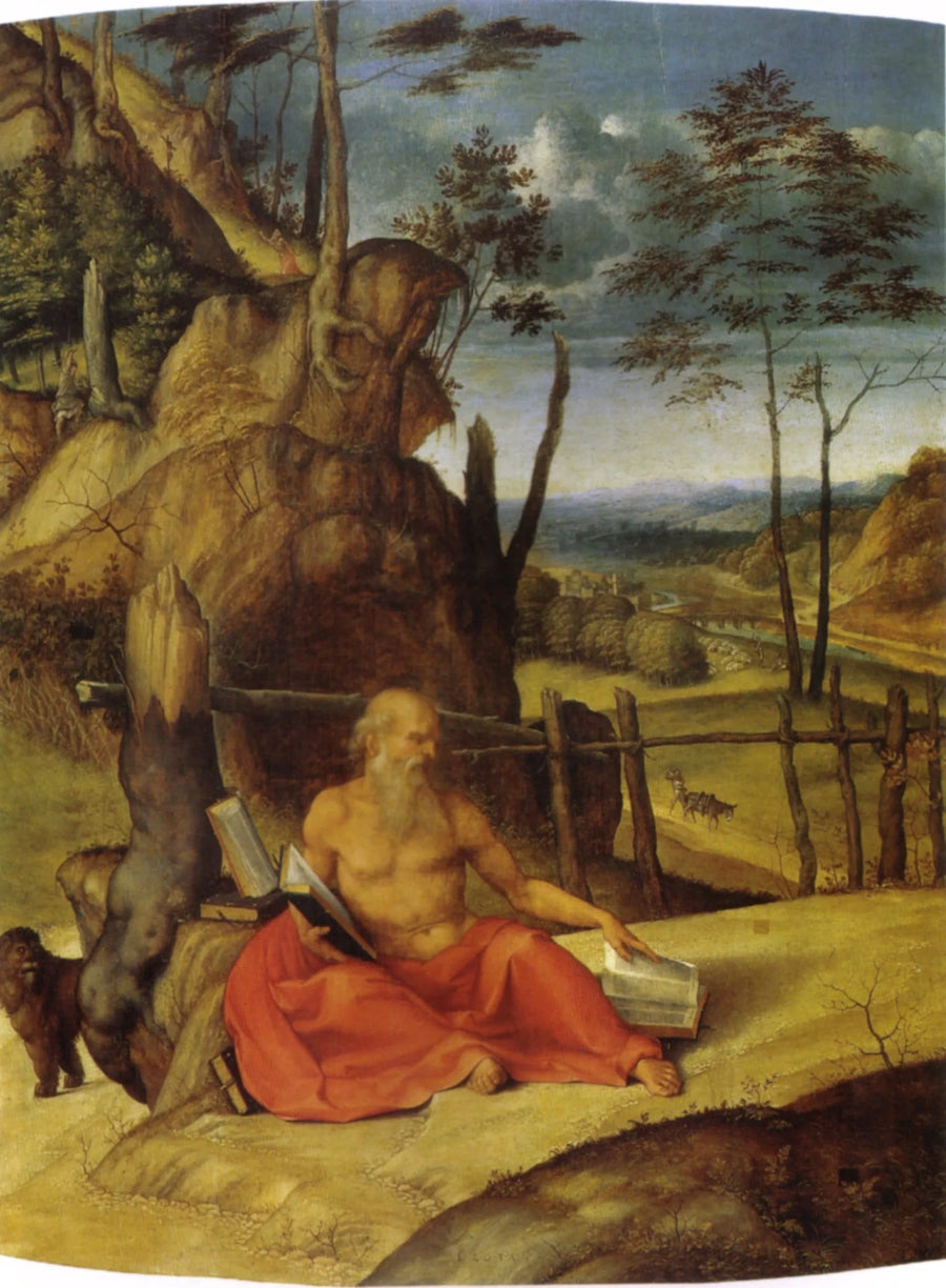 Saint Jérôme pénitent - Lorenzo Lotto