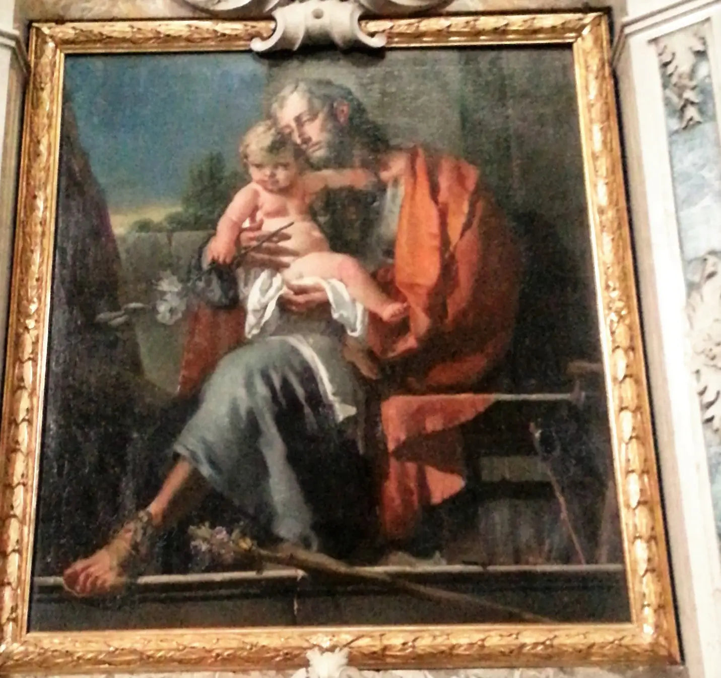 Saint Joseph avec l’Enfant - Giovanni Battista Tiepolo - Alpha Reproduction