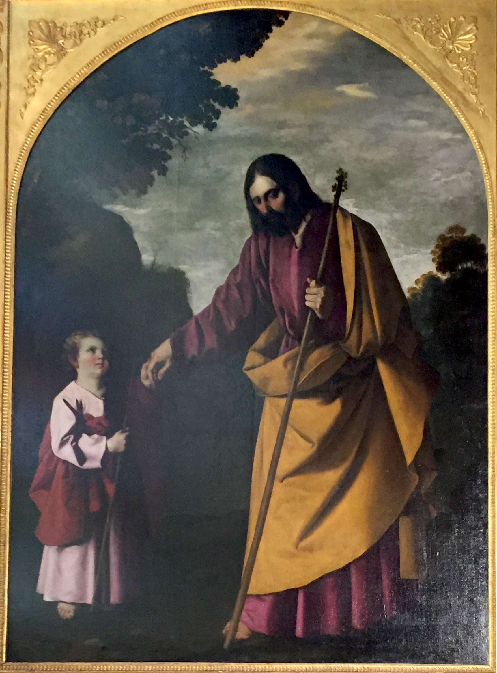 Saint Joseph et l'Enfant Jésus - Francisco de Zurbarán
