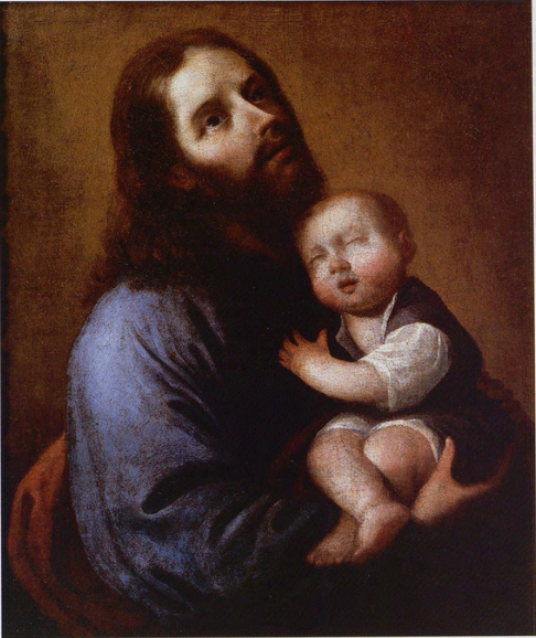 Saint Joseph et l'Enfant Jésus - Francisco de Zurbarán
