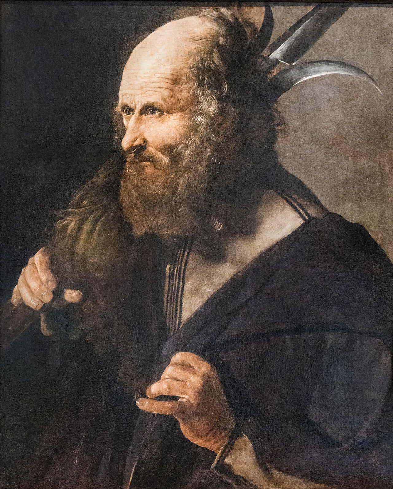 Saint Jude Thaddée - Georges de La Tour image 1 reproduction artisanale de tableau